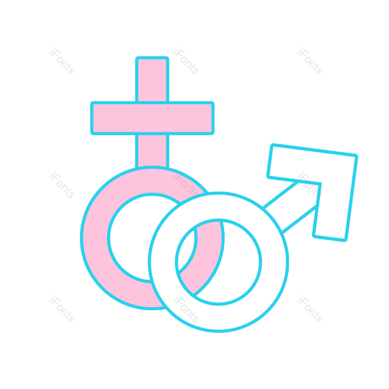 图标图片,洗手间元素,男女PNG,卫生间免抠素材